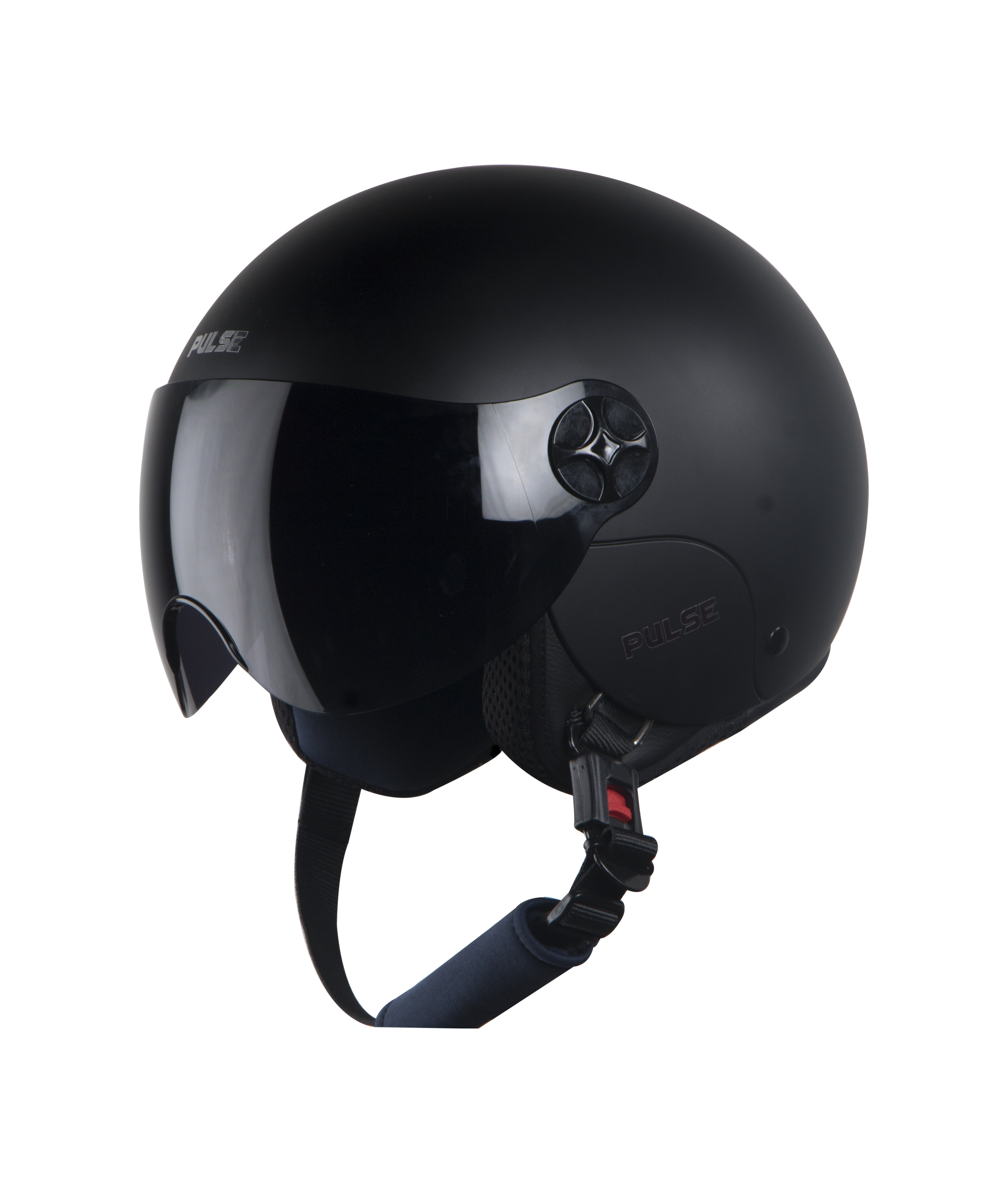 SBH-16 Pulse Mat Black (For Boys)( Fitted With Clear Visor Extra Smoke Visor Free)